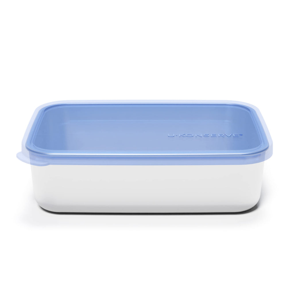 U-Konserve 45oz Stainless Steel Food Container Bento Box Clear Silicone Lid