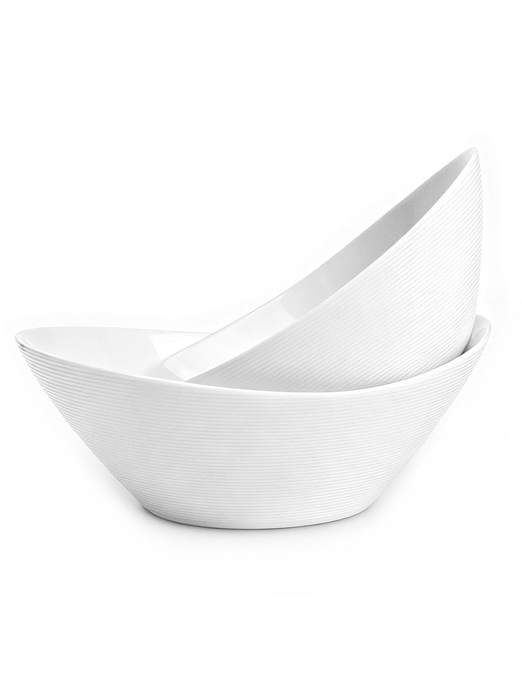 LaGlint 12 OZ Ice Cream Bowl Set of 6, 6 Inch Black Opal Glass