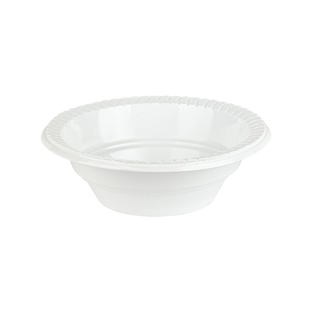 PLASTICPRO Round Plastic 12 ounce Bowls Microwaveable 200 Count