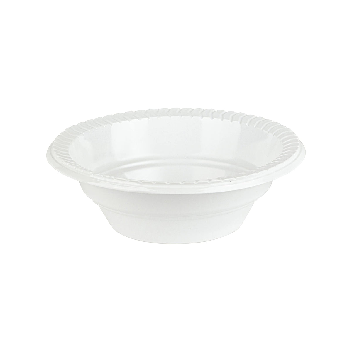 PLASTICPRO Round Plastic 12 ounce Bowls Microwaveable 200 Count