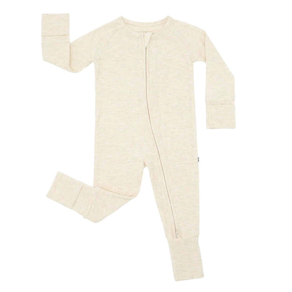 Little Sleepies Baby Pajamas, Heather Oatmeal, 18-24M