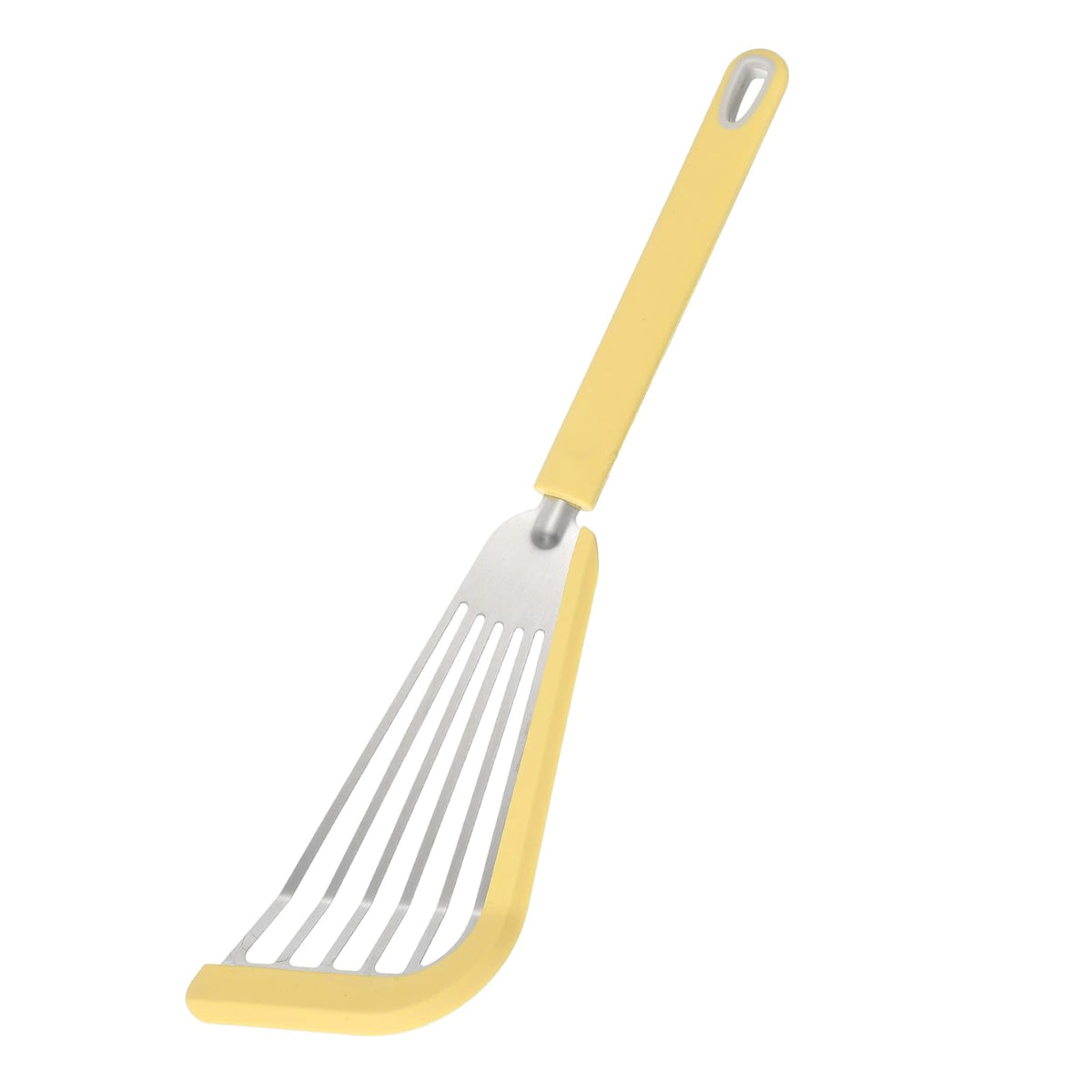 uxcell Silicone Fish Spatulas with Handle Kitchen Cooking Spatula for Egg, Fish, Pancake Green