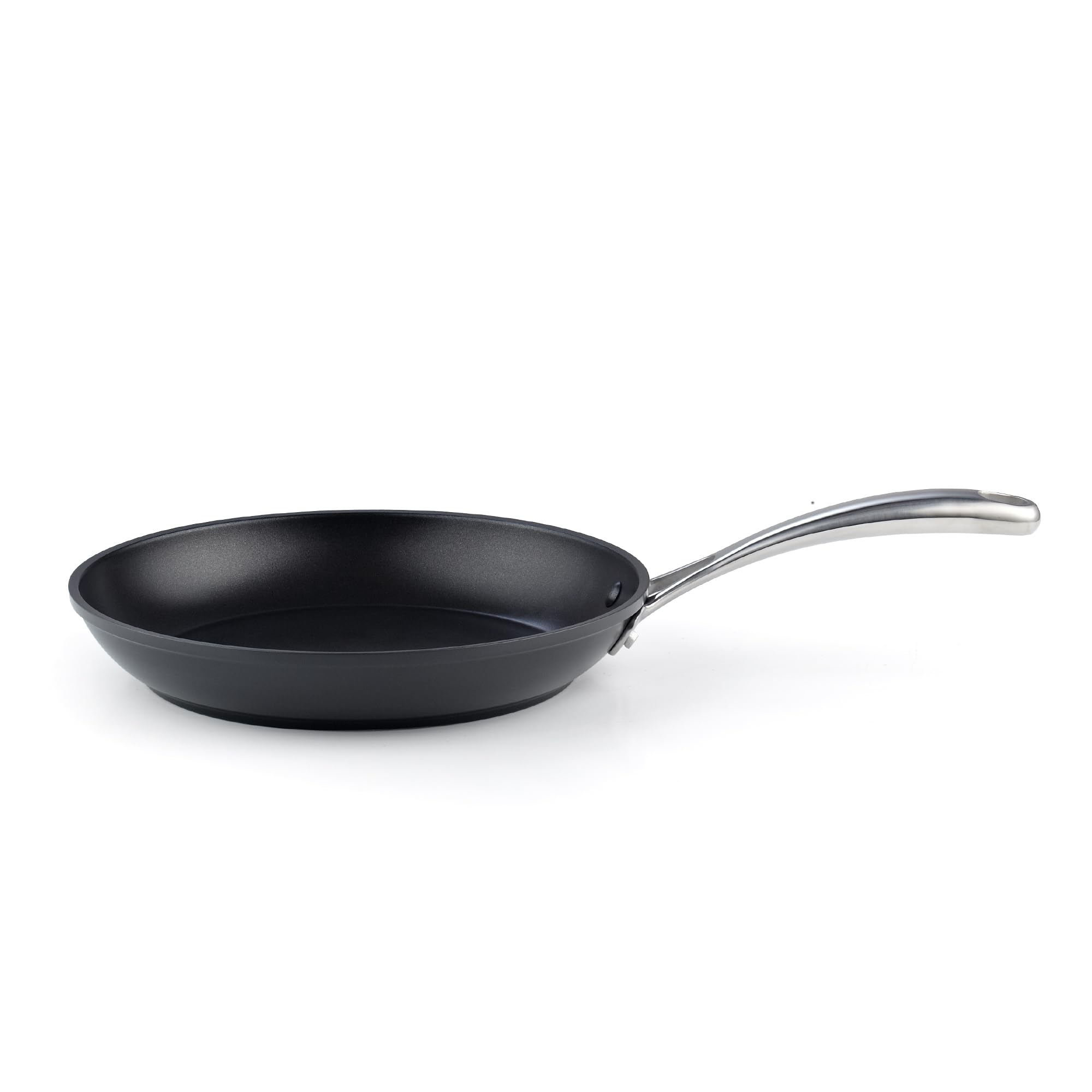 Cooks Standard Classic 8 Inch Hard Anodized Nonstick Frying Pan, Ceramic Non Stick Skillet, Induction Cookware Egg Omelette Pan, Oven Safe, Black & Apricot