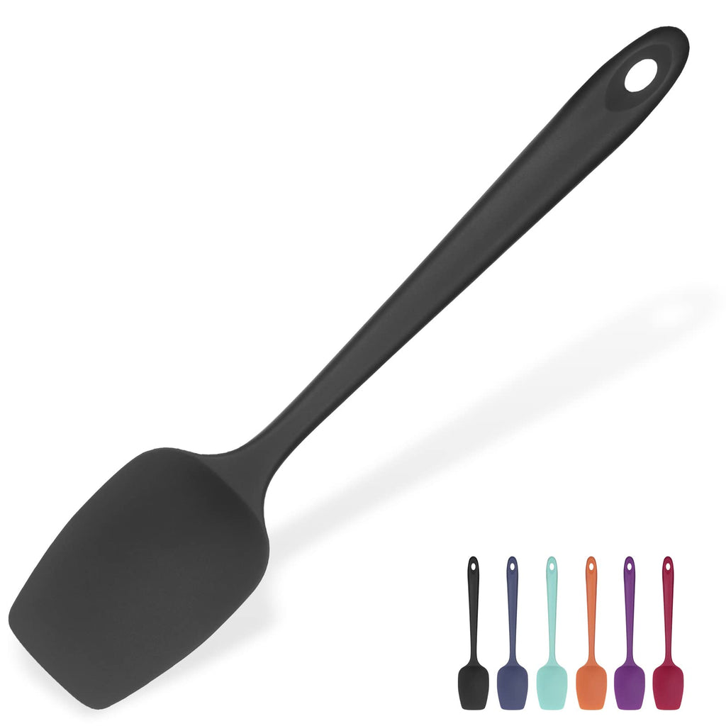 U-Taste Silicone Large Spatula, 600ºF High Temp Bowl Scraper, 11.38"/Orange