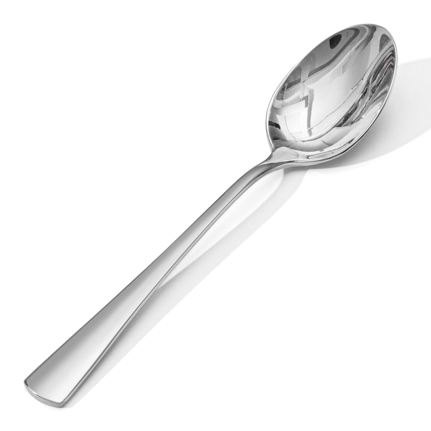 KINGSTONE 4 Piece Dinner Spoons Set, 18/10 Stainless Steel Spoons