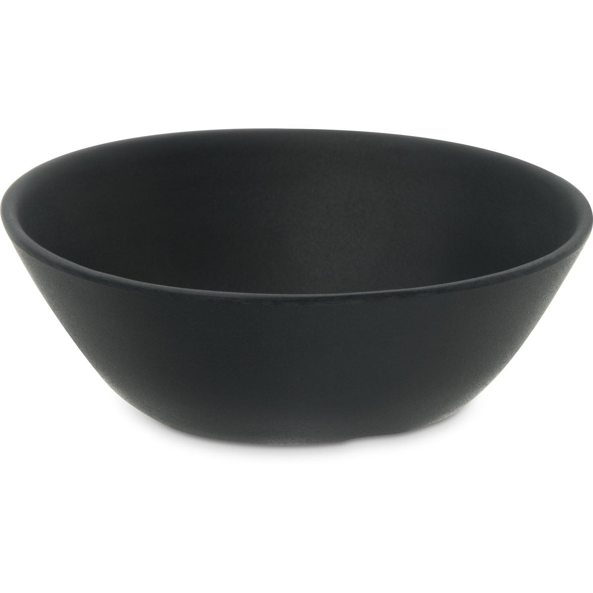 Carlisle FoodService Products Ridge Reusable Plastic Bowl Soup Bowl for Home and Restaurant, Melamine, 8 Ounces, Cement, (Pack of 24)