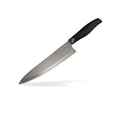 DURA LIVING Santoku Knife - 7 Inch Black Nonstick Titanium Plated Stainless Steel Ultra Sharp Blade, With Ergonomic Comfort Grip Handle Asian Chef's Knife, With Matching Sheath
