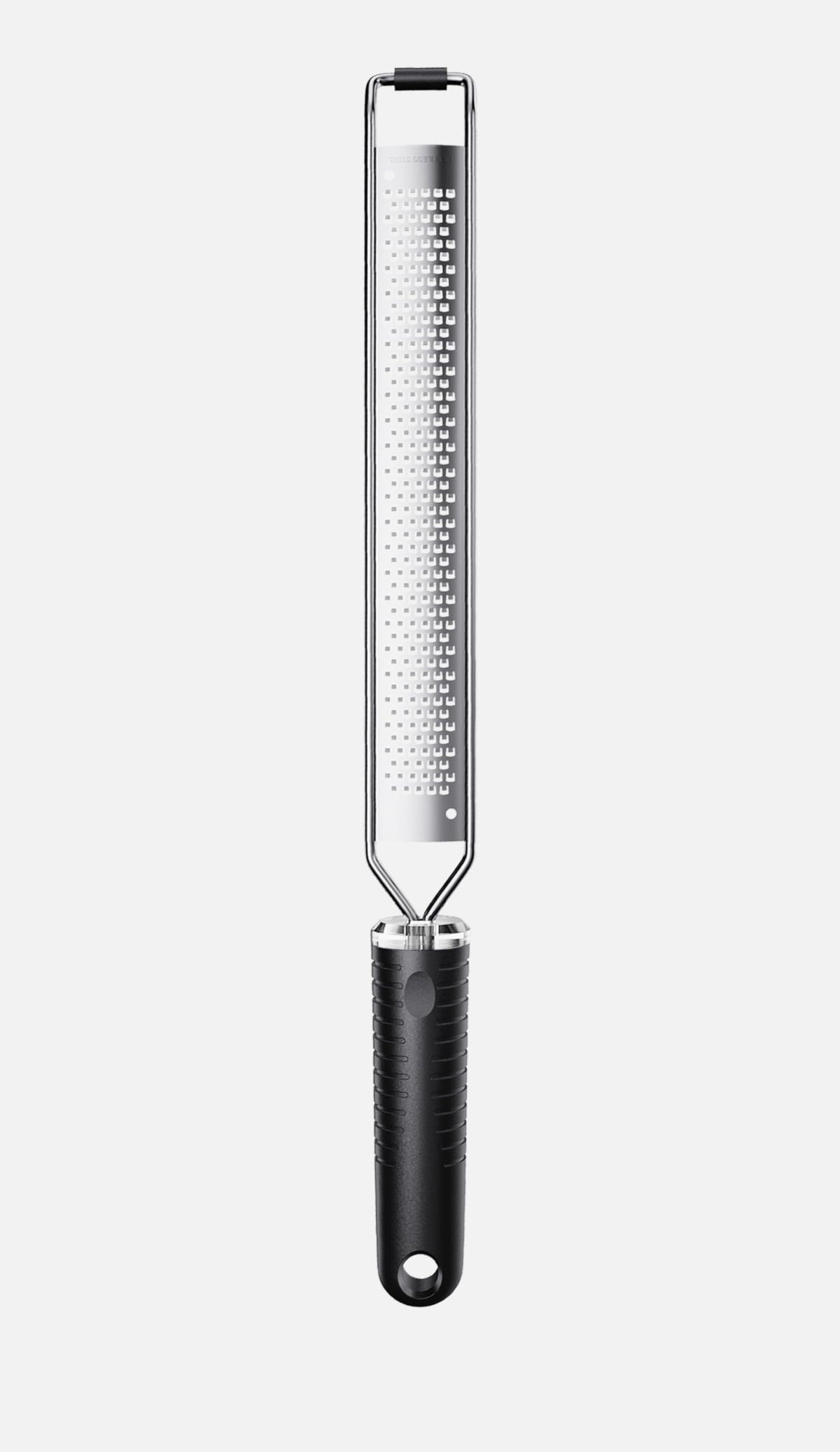 Cheese Grater with Slip-Free Grip, Lemon Zester for Gitrus fruits, Chocolate, Hard Cheeses