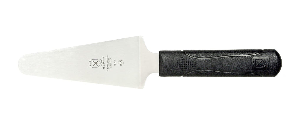 Mercer Culinary Millennia Mini Turner/Spatula, 2.5 Inch x 2.5 Inch Blade, Black Handle