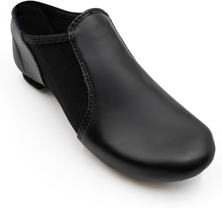 Capezio E-Series Jazz Slip On, Black, 16 W