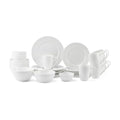 Mikasa Trellis Bone China Lightweight Chip Resistant 40 Piece Dinnerware Set, Service for 8