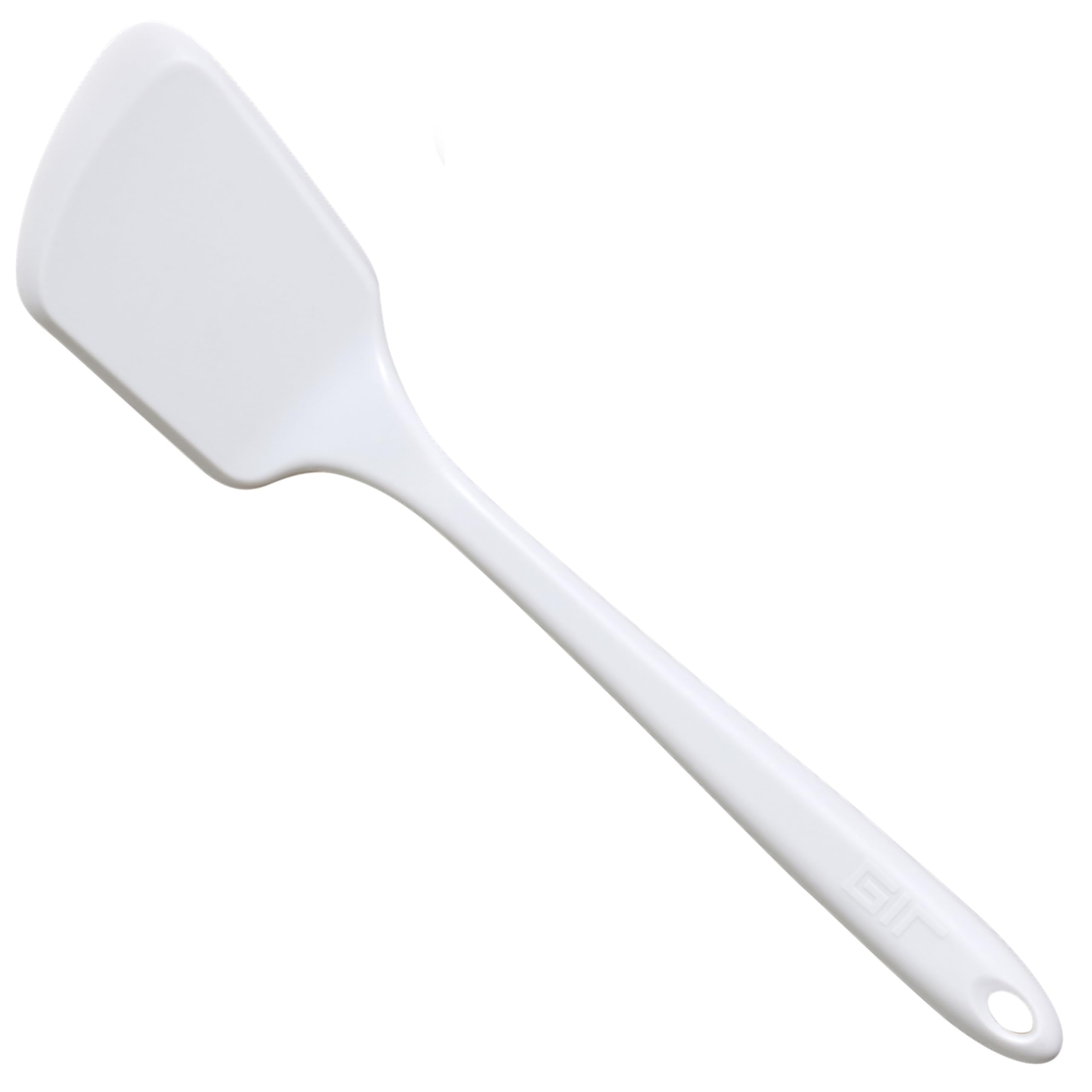 GIR: Get It Right Silicone Kitchen Spatula Turner - Non-Toxic Cooking Utensils for Nonstick Cookware, Cooking and Baking, Ultimate Flip - 13IN - Studio White