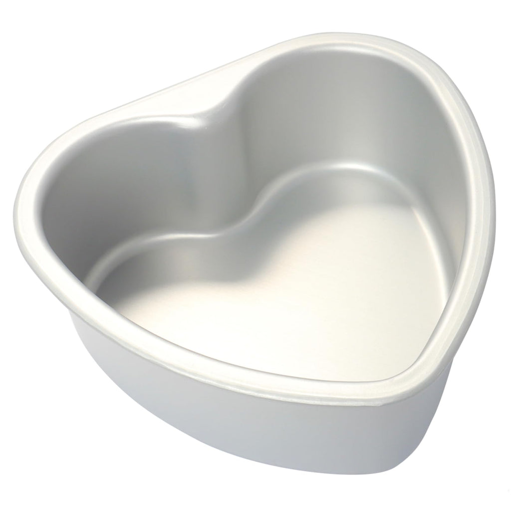 Gvhntk Heart Shaped Cake Pan 10 Inch Aluminum Cake Pans Heart Cake Tin Baking Cake Mold for Valentine's Weddings Birthday Party