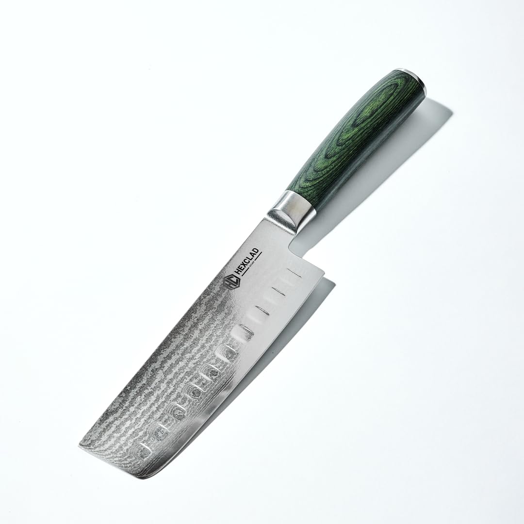HexClad 5" Japanese Damascus Stainless Steel Utility Knife