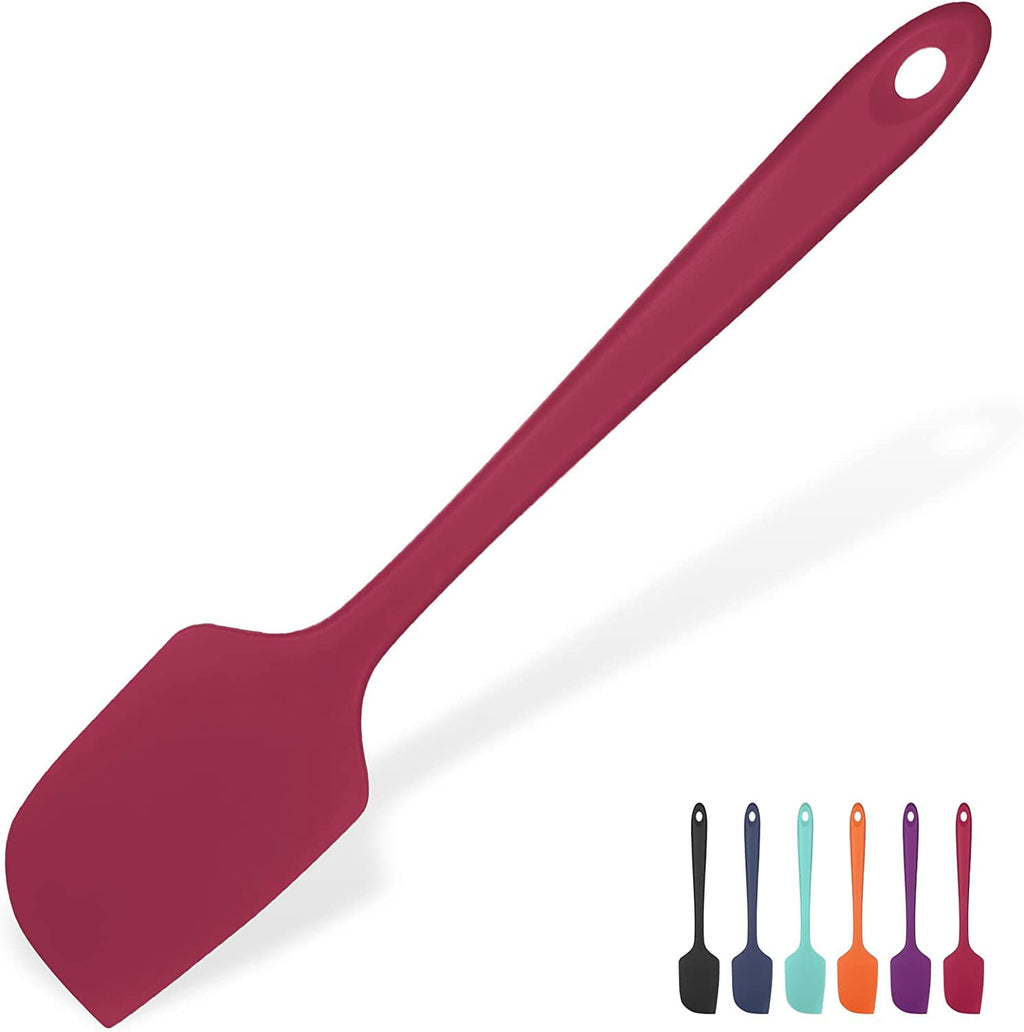U-Taste Silicone Large Spatula, 600ºF High Temp Bowl Scraper, 11.38"/Orange