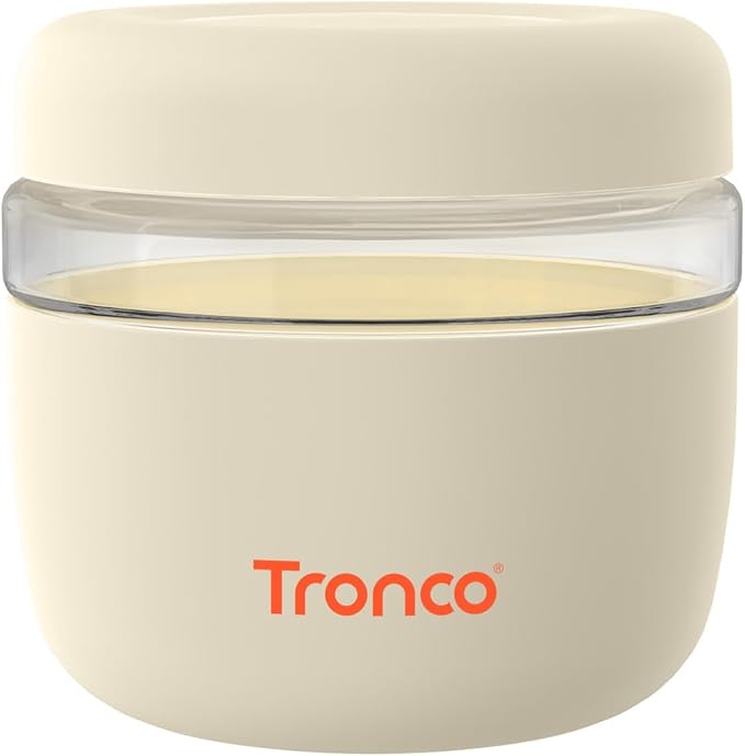 Tronco 24 oz Glass Food Storage & Lunch Bowl Containers with Airtight Lids
