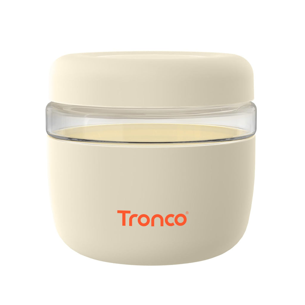 Tronco 24 oz Glass Food Storage & Lunch Bowl Containers with Airtight Lids