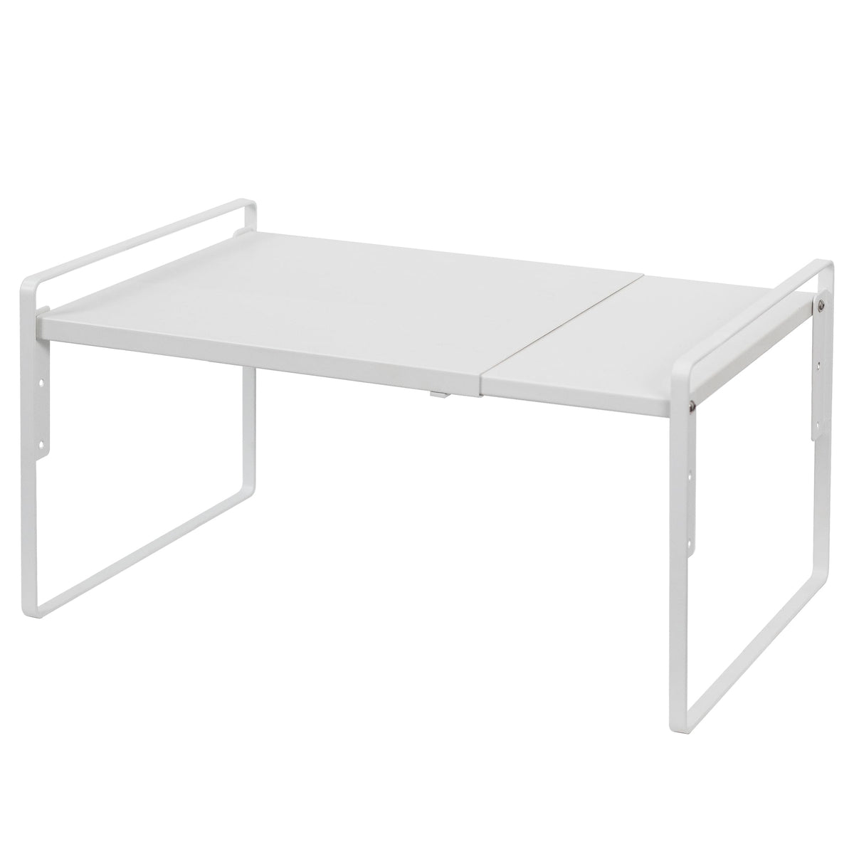 Nxconsu Cabinet Shelf Riser, Adjustable Cabinet Organizer, 10.3" Deep White