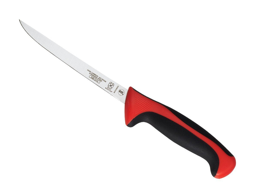 Mercer Culinary Millennia Colors 7-Inch Granton Edge Santoku Knife, Green