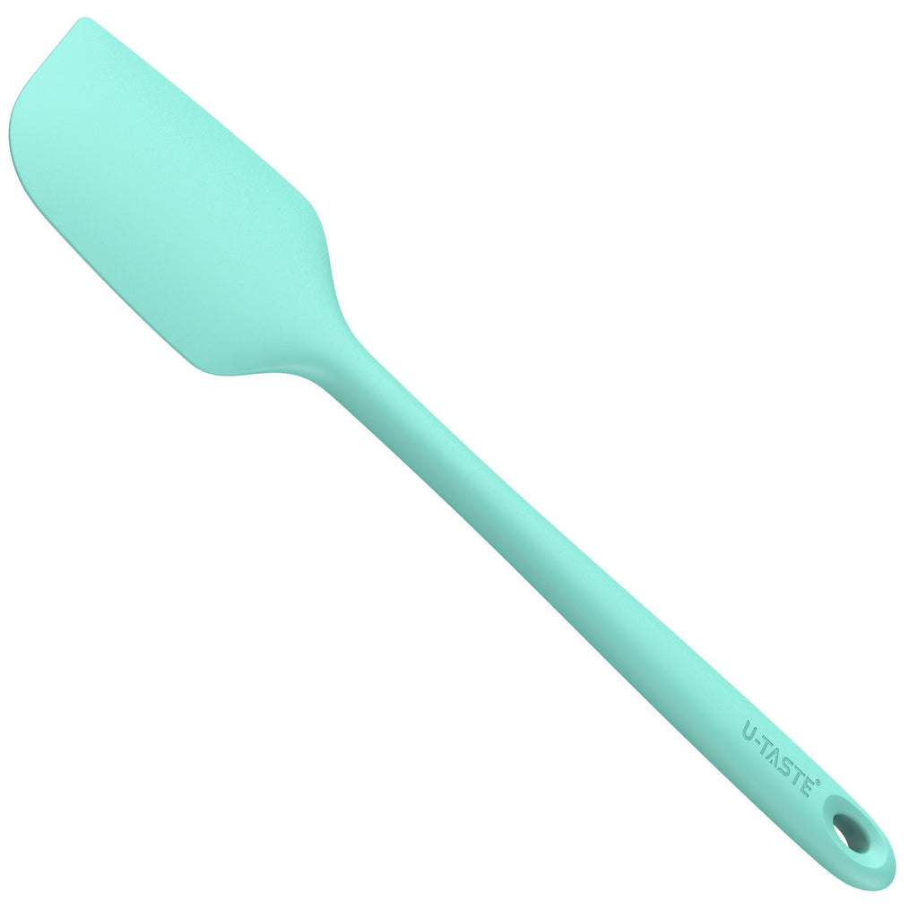 U-Taste 14in Extra Large Silicone Spatula, 480°F Heat Resistant, Aqua Sky
