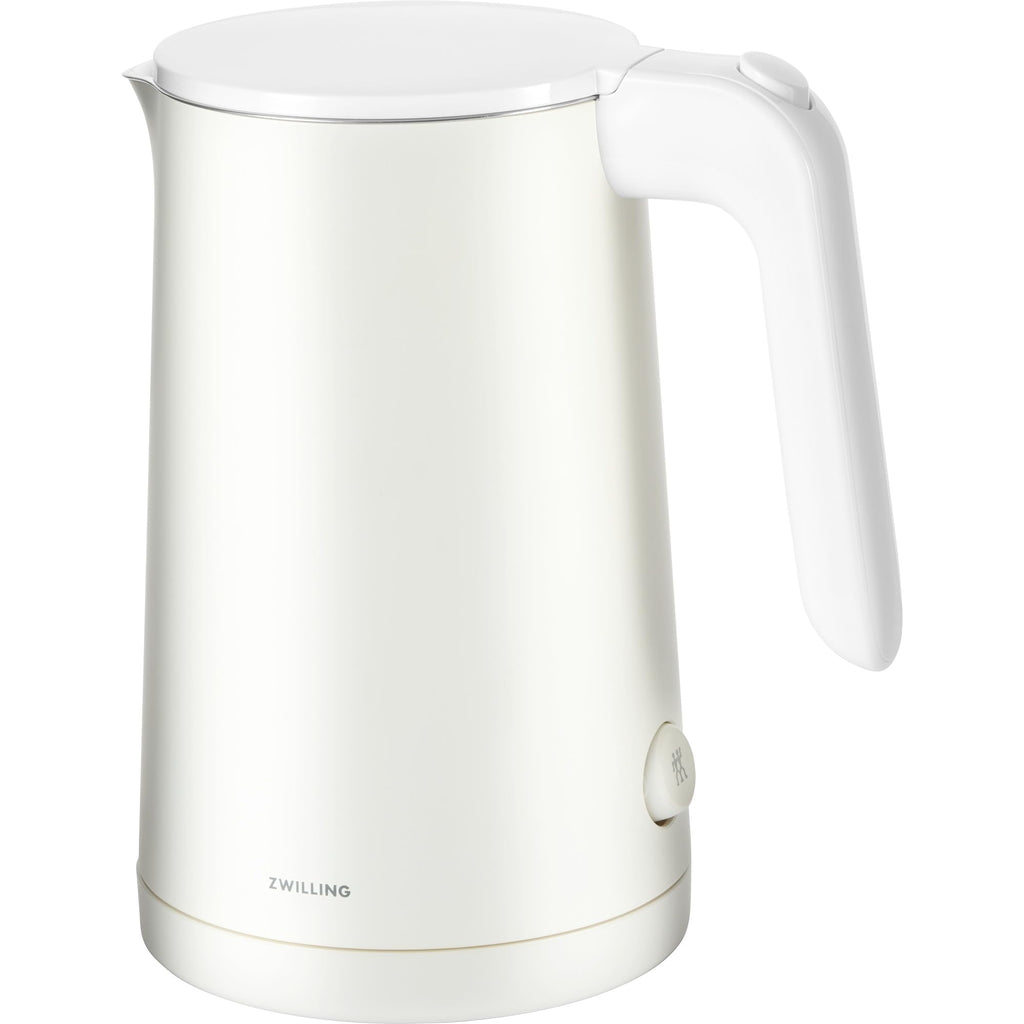 ZWILLING Enfinigy Glass Kettle 1.7L, Tea Kettle, 6 Preset Temps for the Perfect Cup, Tea Timer, Silver