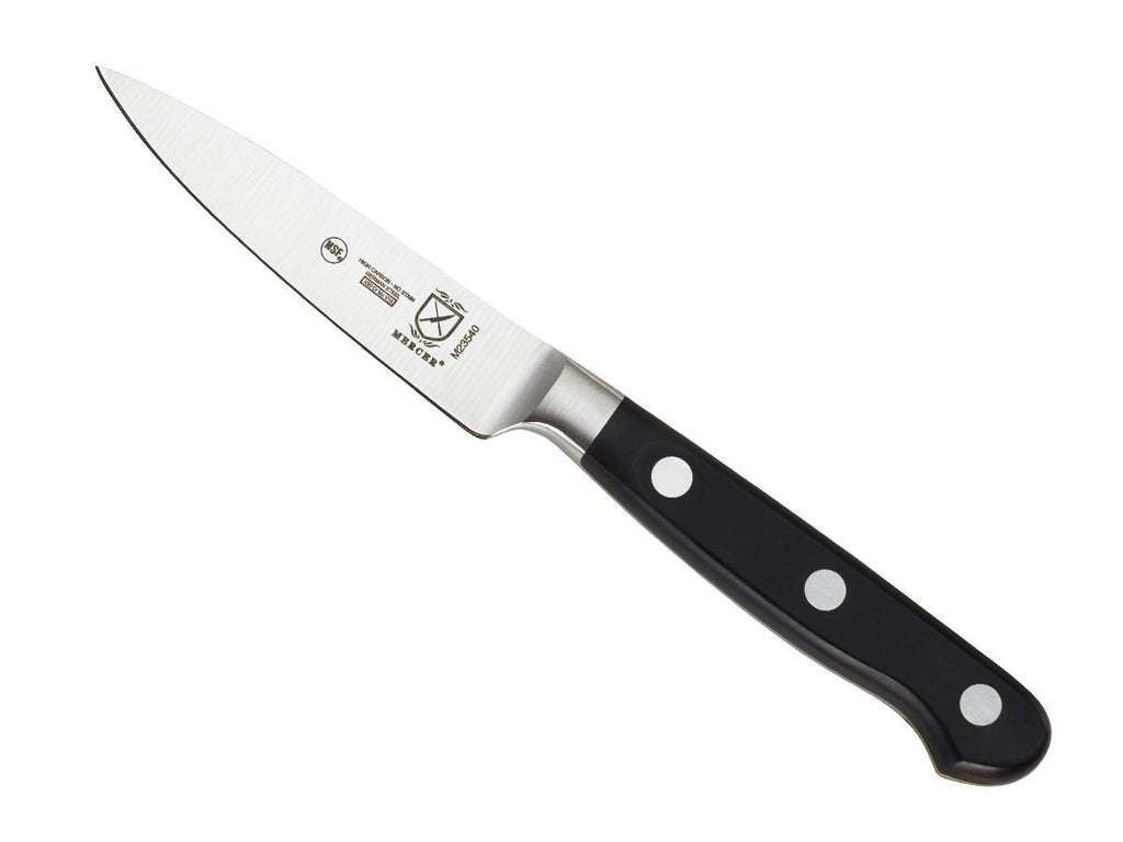 Mercer Culinary Olive Wood 4-Piece Steak Knife Set