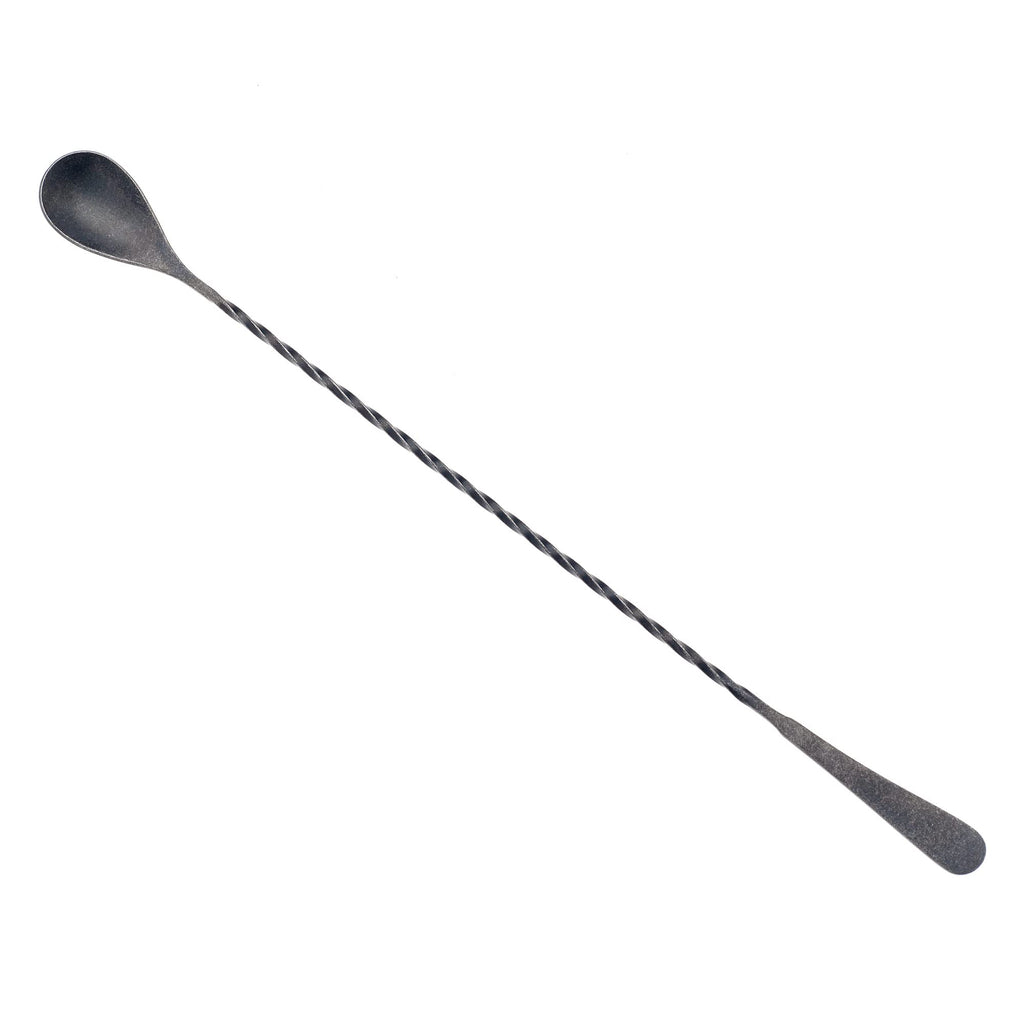 Barfly Bar Spoon, Standard 17 1/8" (43.5 Cm), Gun Metal Black