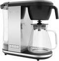 Bonavita Enthusiast 8 Cup Drip Coffee Brewer, Pour Over, SCA Certified Coffee Machine with Glass Carafe, Stainless Steel Panel, Removable Reservoir