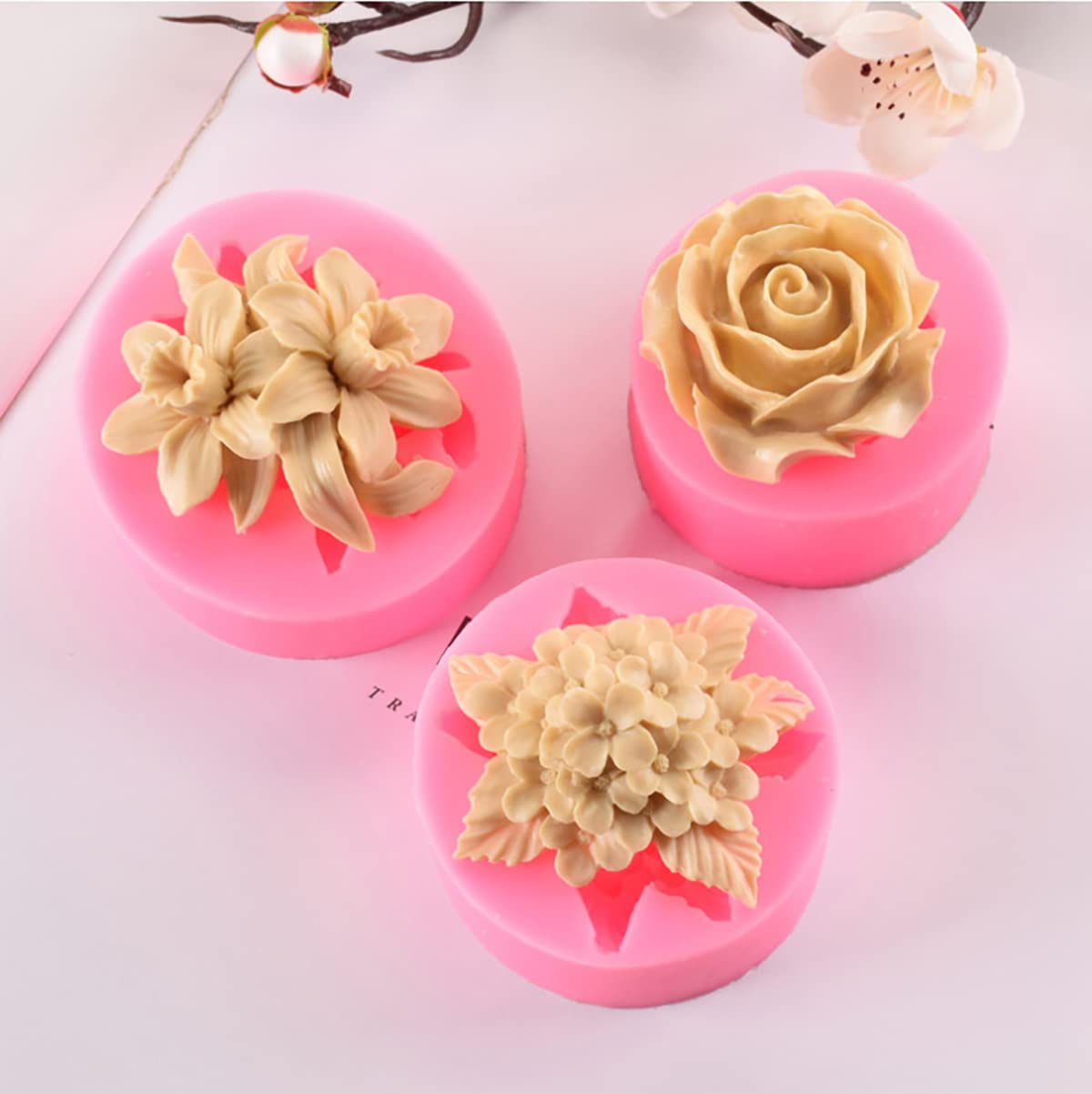 2 Pack Dinosaur Silicone Mold - Resin Candle & Easter Egg Mold - Animal & Cartoon Mold for Home Decoration