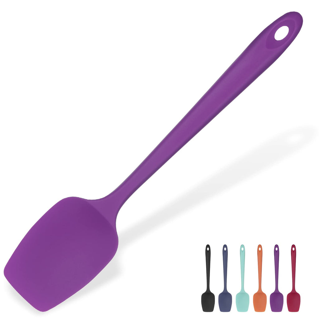 U-Taste Silicone Large Spatula, 600ºF High Temp Bowl Scraper, 11.38"/Orange