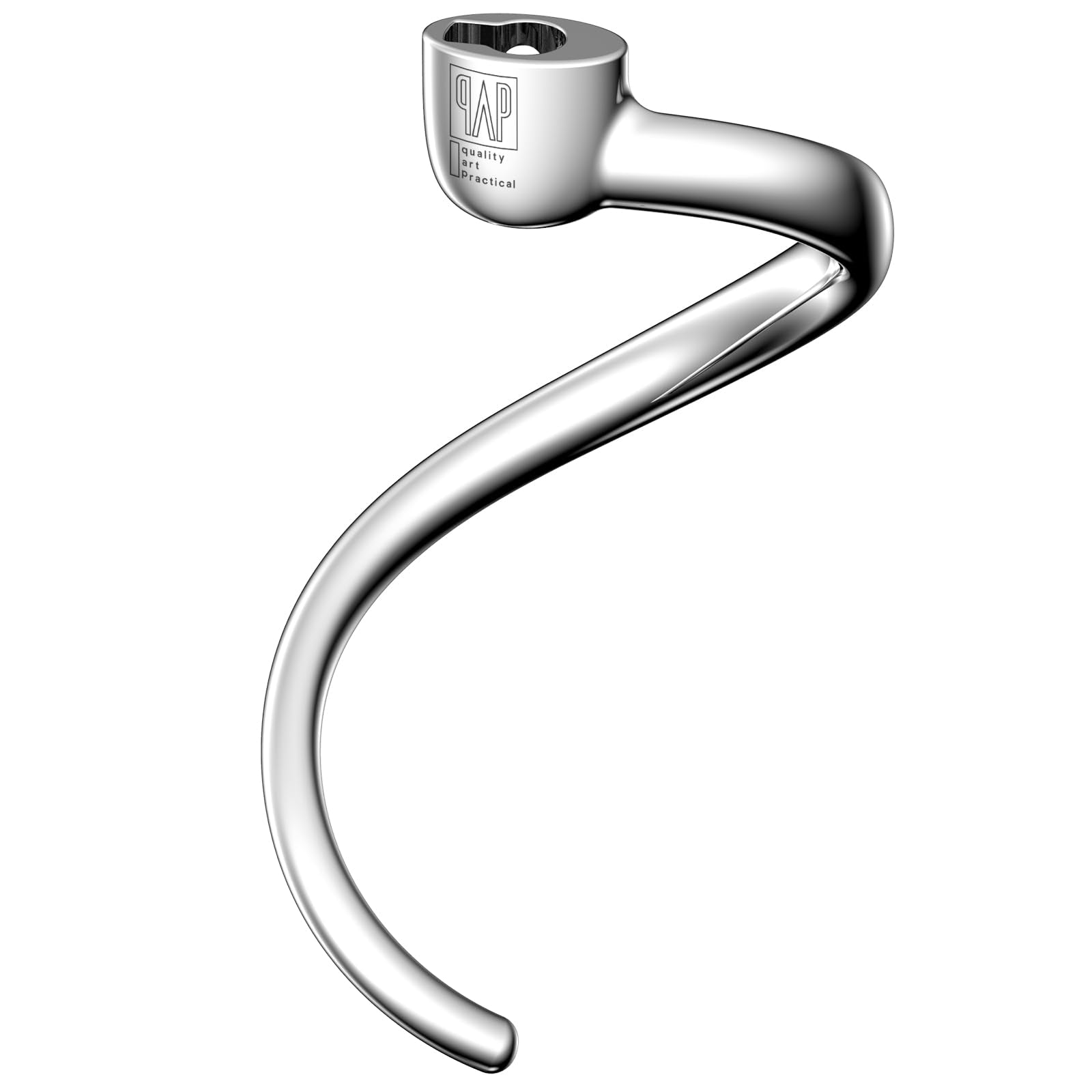QAP Stainless Steel Dough Hook Fits KitchenAid 5 QT Bowl Lift