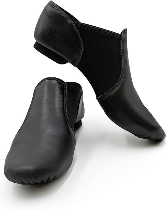 Capezio E-Series Jazz Slip On, Black, 16 W