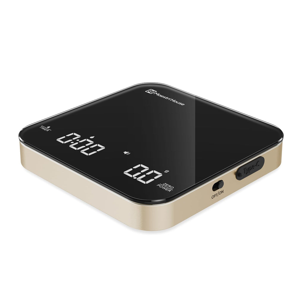 Maestri House S2 Espresso Coffee Scale with Timer 0.1g Precision Shot Scale