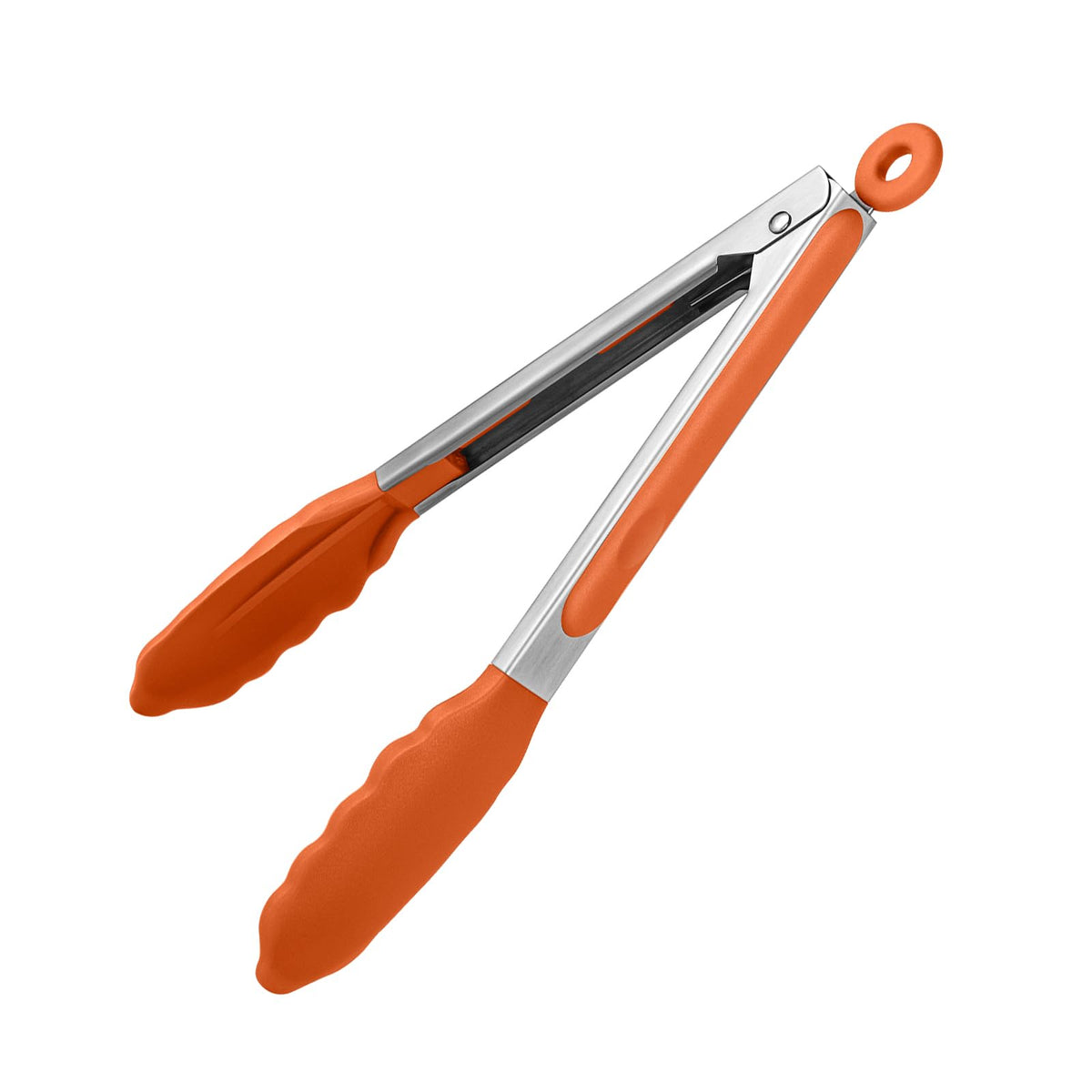 U-Taste Kitchen Tong for Cooking, 480ºF Heat-Resistant Silicone, 9in/Red