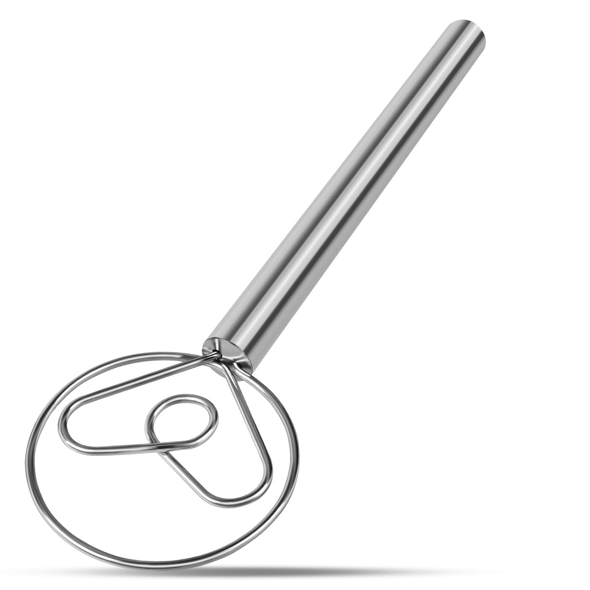 Agttete Danish Dough Whisk Stainless Steel for Sourdough Bread Baking