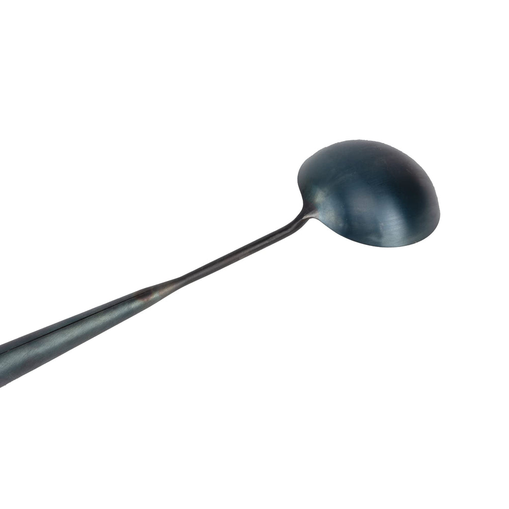 ZhenSanHuan Traditional HandMade Iron Wok Ladle Long utensil Ladle 32CM