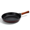 FOTRIC Pure Ceramic Frying Pan, Nonstick 10 Inch Ceramic Skillet (Crafted From Natural Clay Minerals Through Firing), PFAS-Free, Non Toxic/No Coatings Cooking Pan, Induction Pan (Black)