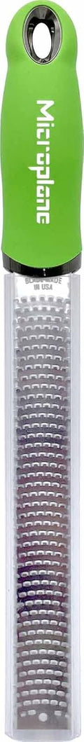 Microplane Premium Classic Series Lime Zester and Parmesan Grater (Green)