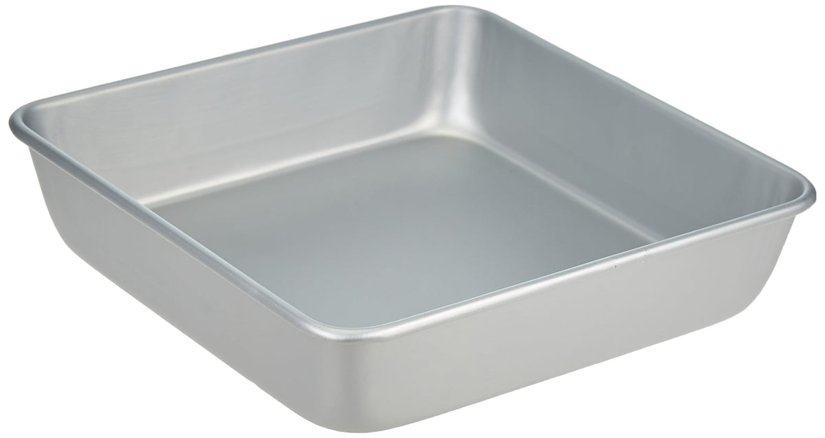 Wilton Aluminum Square Cake Pan, Made Without PFAS, 8 x 8 in