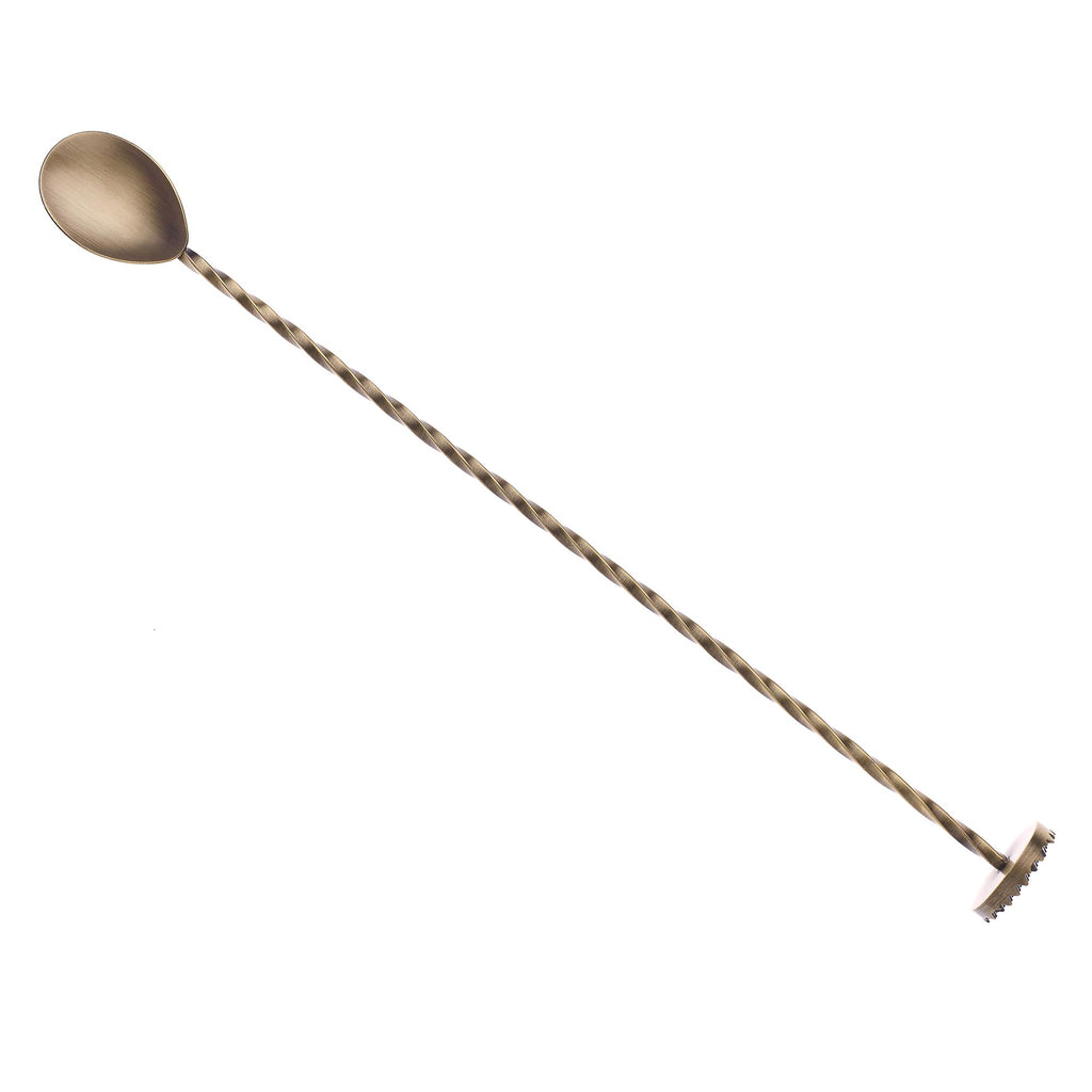 Barfly Bar Spoon, Standard 17 1/8" (43.5 Cm), Gun Metal Black