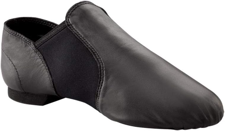 Capezio E-Series Jazz Slip On, Black, 16 W