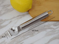 Stainless Steel Lemon Zester Grater with Channel knife Citrus Orange Peeling Tool Fruit Peelers