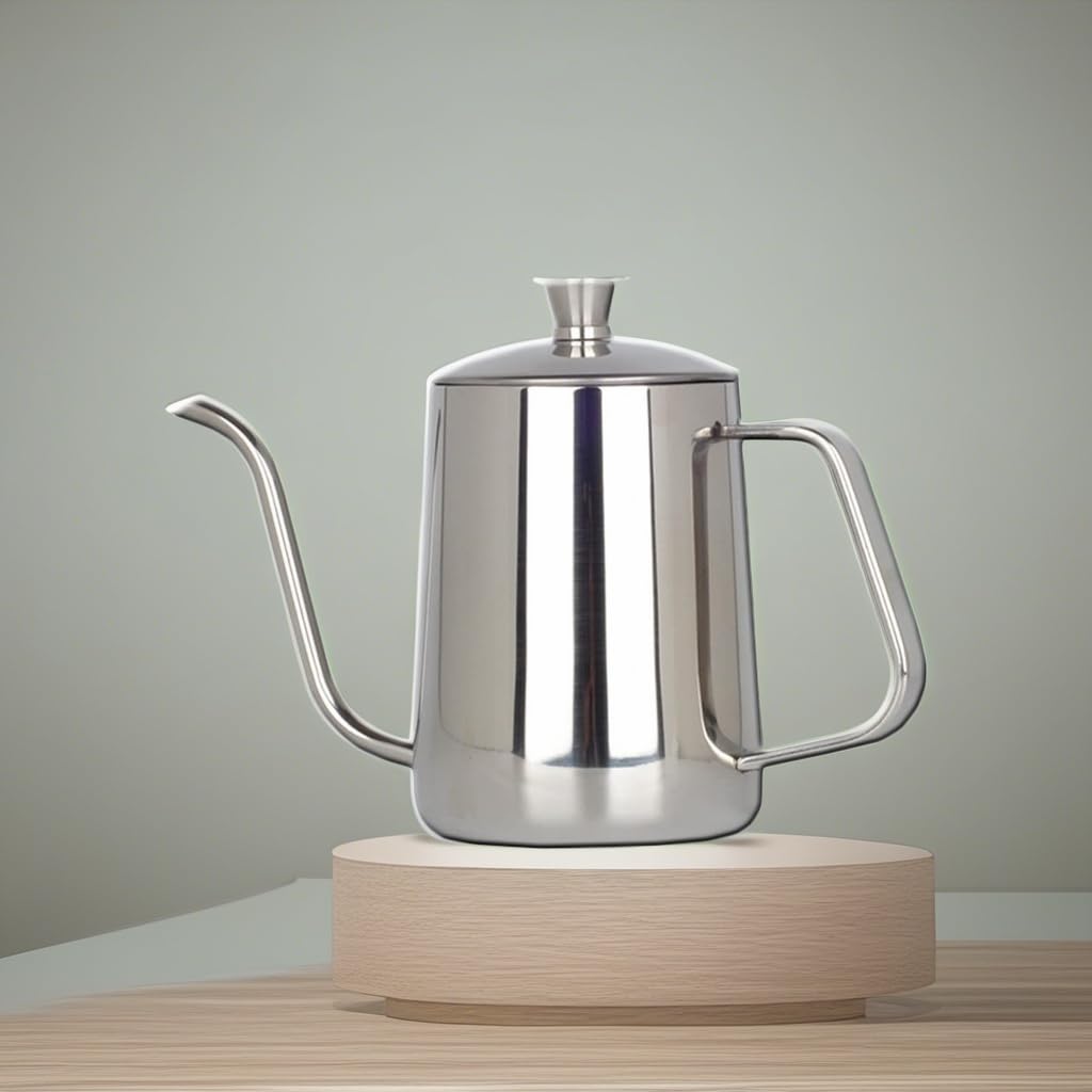 Gooseneck Kettle, 600ML Coffee Pour Kettle with Thin Spout