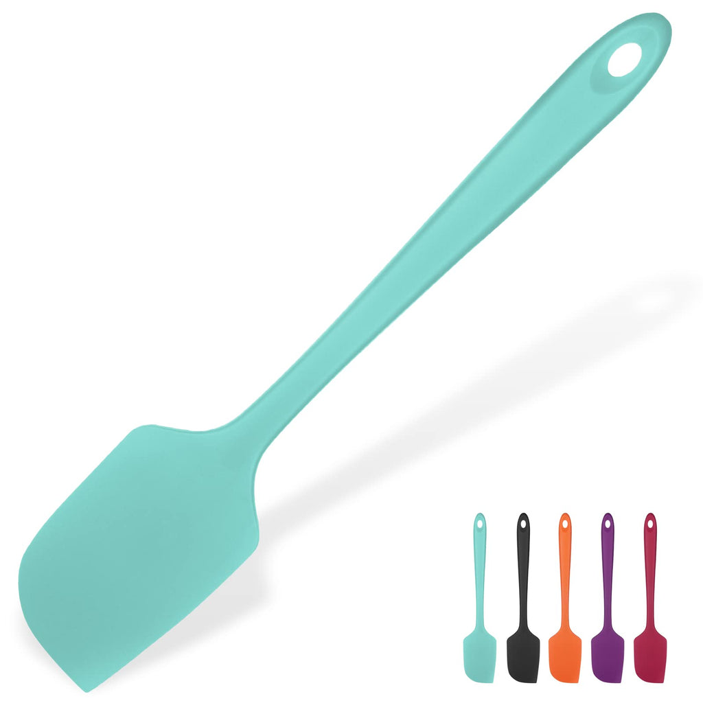 U-Taste Silicone Large Spatula, 600ºF High Temp Bowl Scraper, 11.38"/Orange
