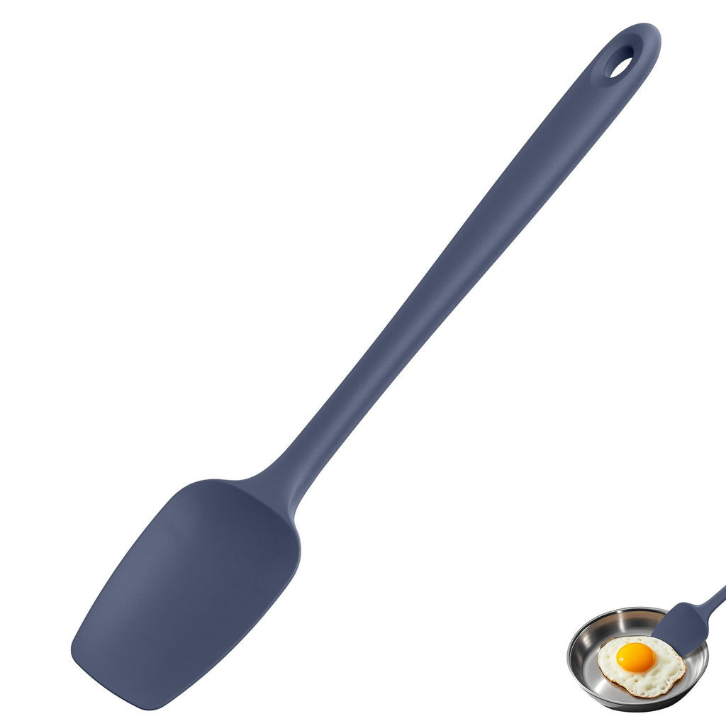 U-Taste Silicone Large Spatula, 600ºF High Temp Bowl Scraper, 11.38"/Orange