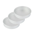 Restaurantware-Met Lux 9 x 2 Inch Straight-Sided Baking Tin, 1 Round Cake Pan - Oven-Ready, Freezable, Anodized Aluminum Round Baking Pan, Greaseproof, For Layer Birthday Cake