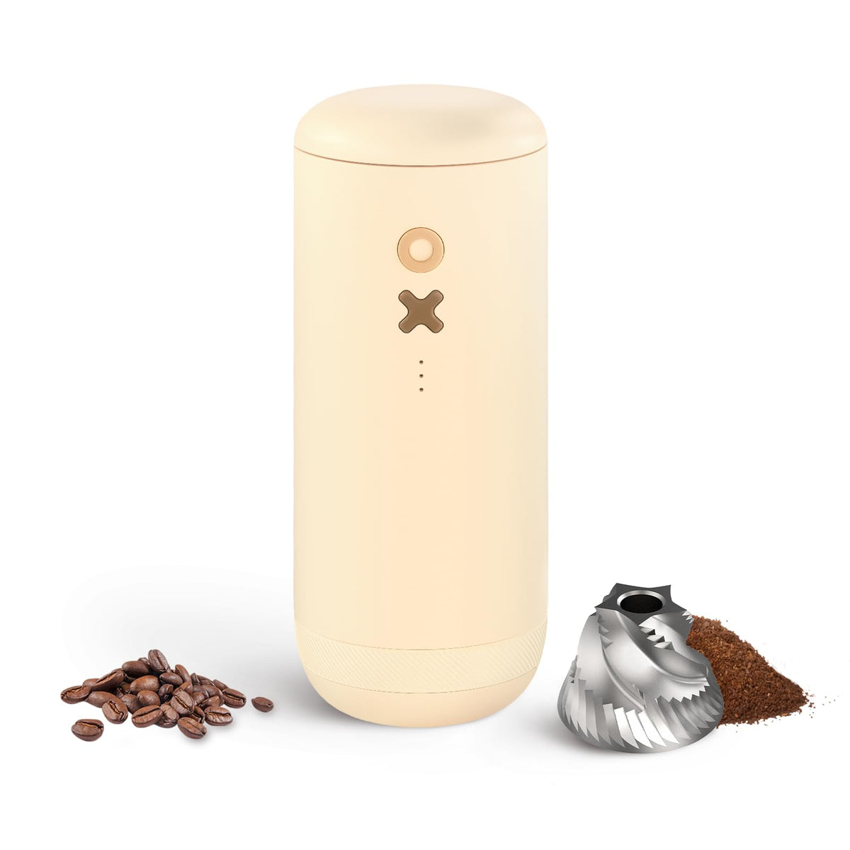 Nuttii&Timemore OX Burr Portable Coffee Grinder Electric Quiet Conical Burr