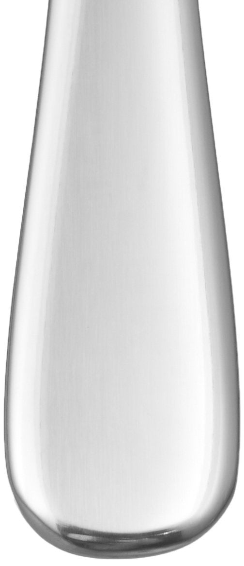 Amazon Basics Stainless Steel Dishwasher Safe Dinner Spoons with Round Edge, Large Tablespoons, Substantial Weight, 7.9 inches, Silver, Pack of 12