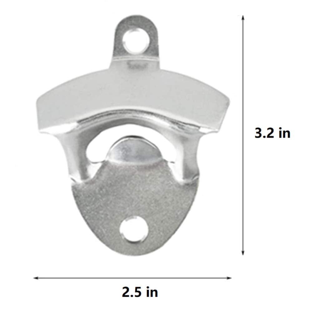 ANSLYQA 20 Pack Bottle Opener Wall Mounted