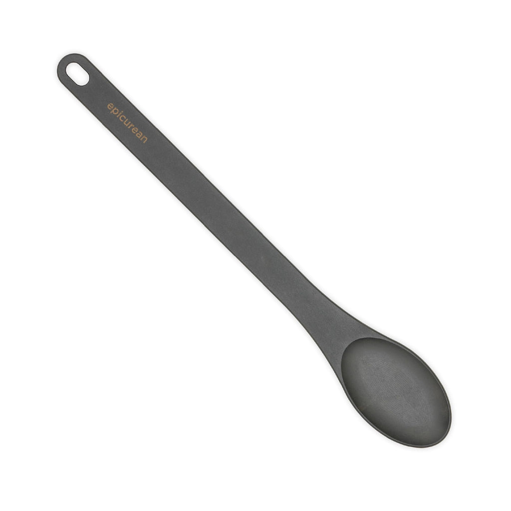 Epicurean Kitchen Series Utensils Small Serving Stirring Spoon - Dishwasher Safe, Non-Toxic and Made in the USA, Slate